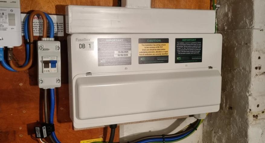 New Consumer Unit - Chislehurst