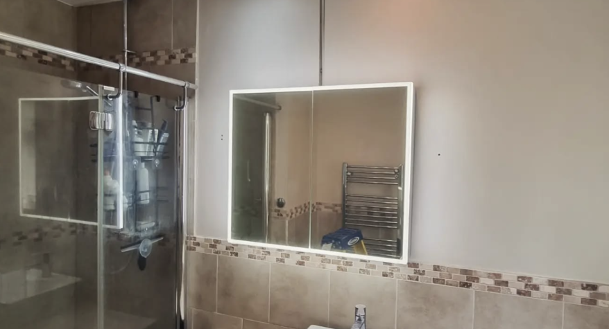 LED Bathroom Mirror Installed in Bromley